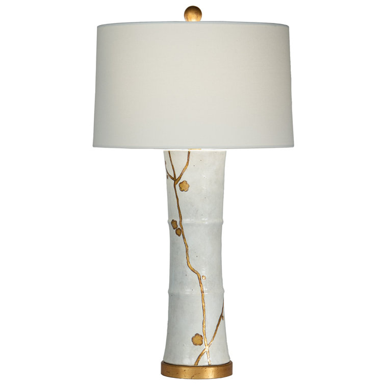 The Natural Light 31" White/Gold Table Lamp | Perigold
